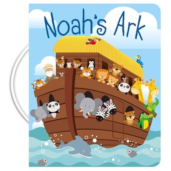 KIDS - NOAH'S ARK PADDED BABY BIBLE BOARD BOOK