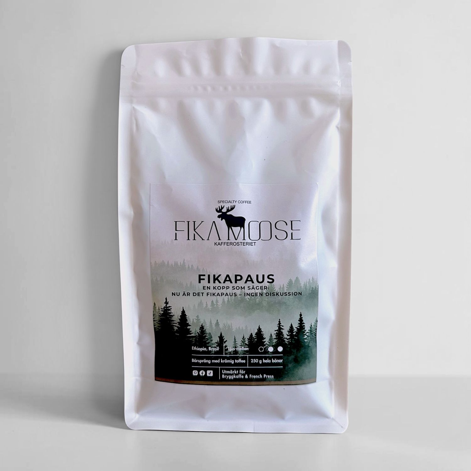 Fika Moose Fikapaus Kaffe 250g