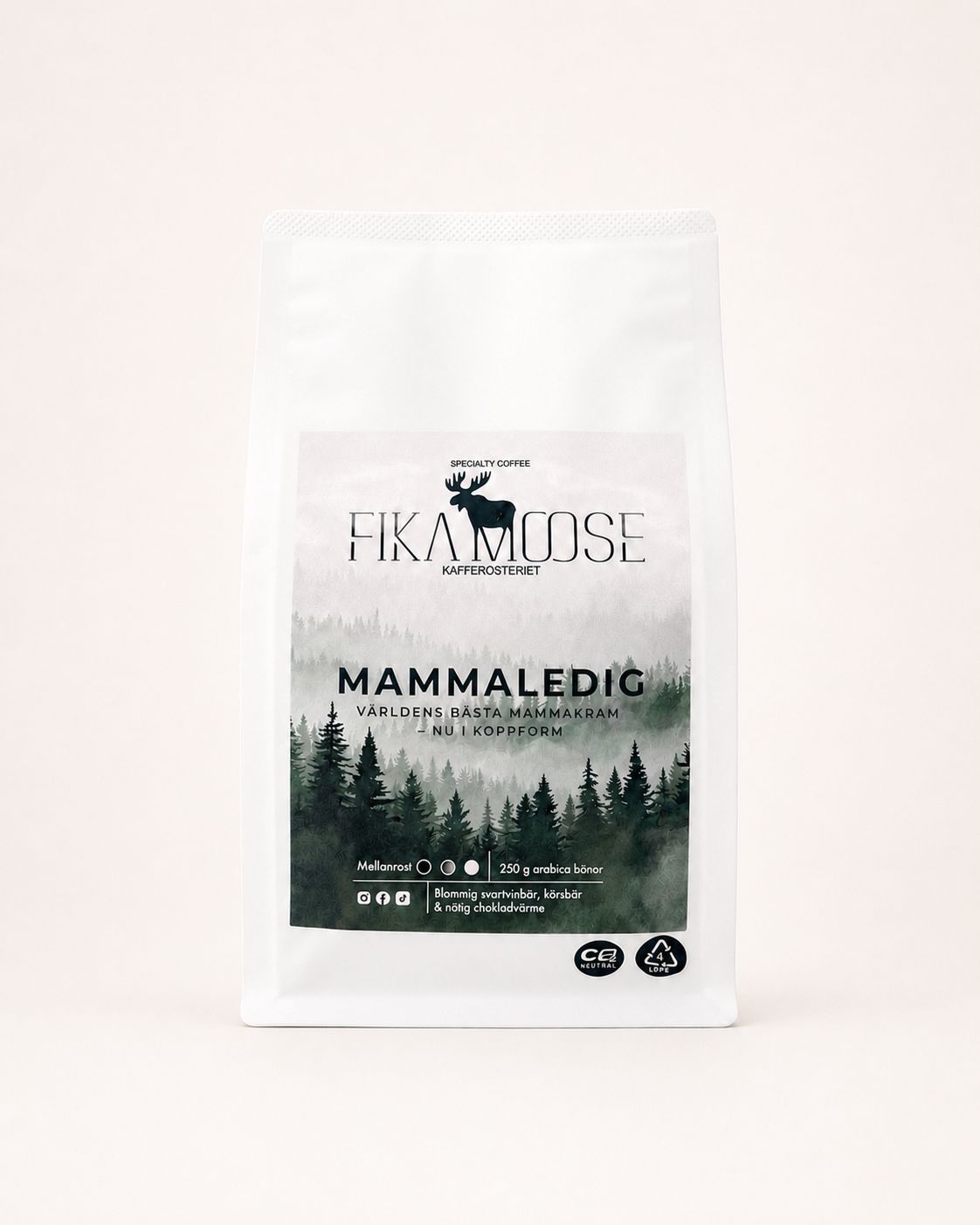 Fika Moose Mammaledig Kaffe 250G