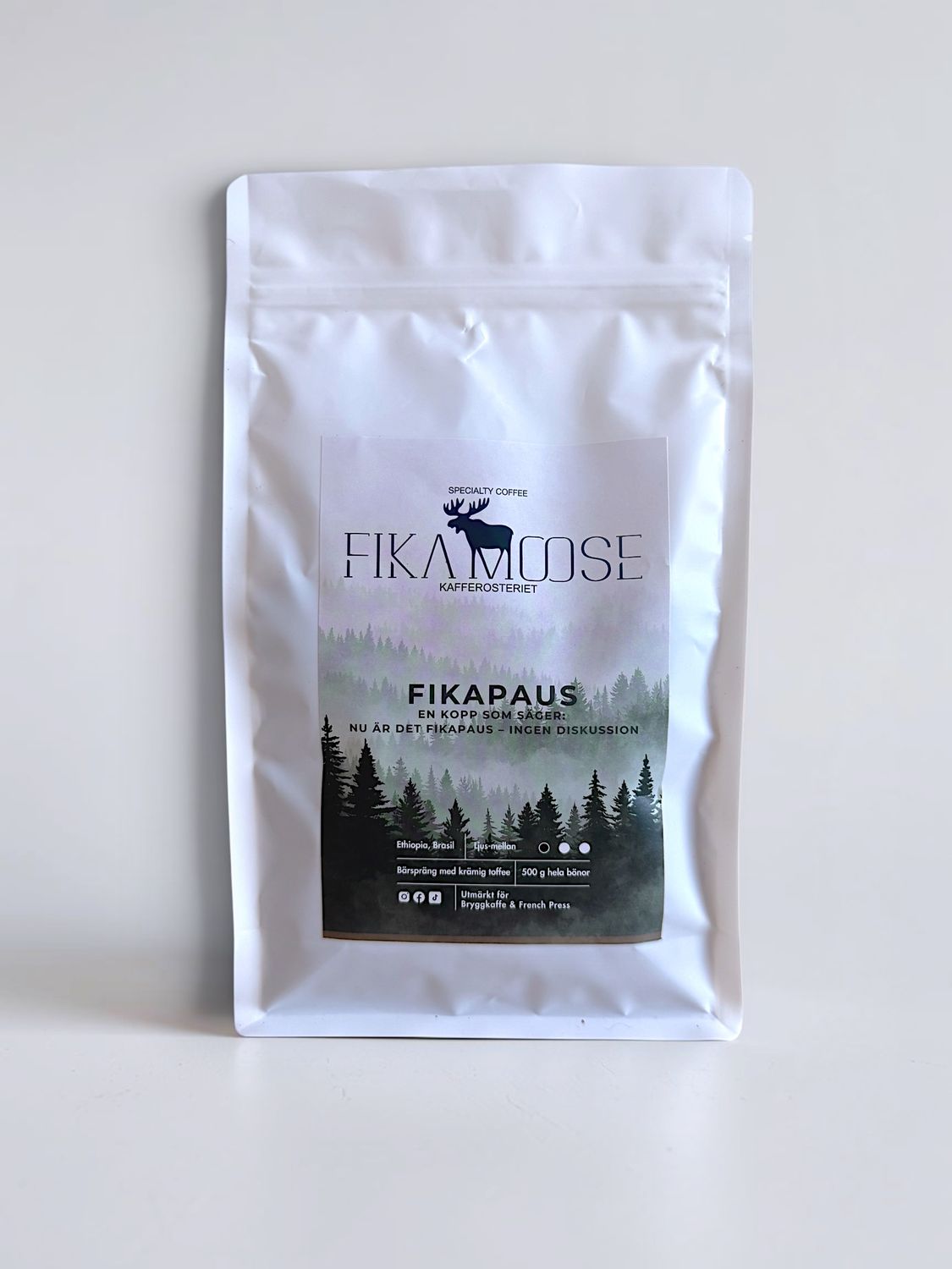 Fika Moose Fikapaus Kaffe 500g