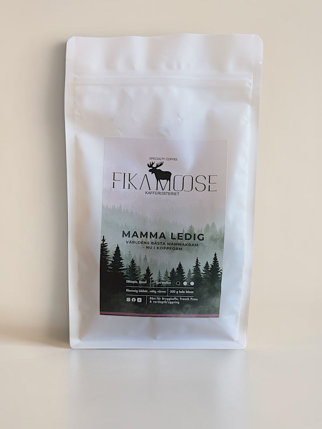 Fika Moose Mamma Ledig Kaffe 500G