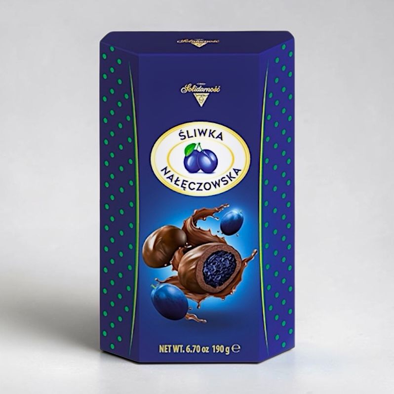 Plommon i choklad 190g