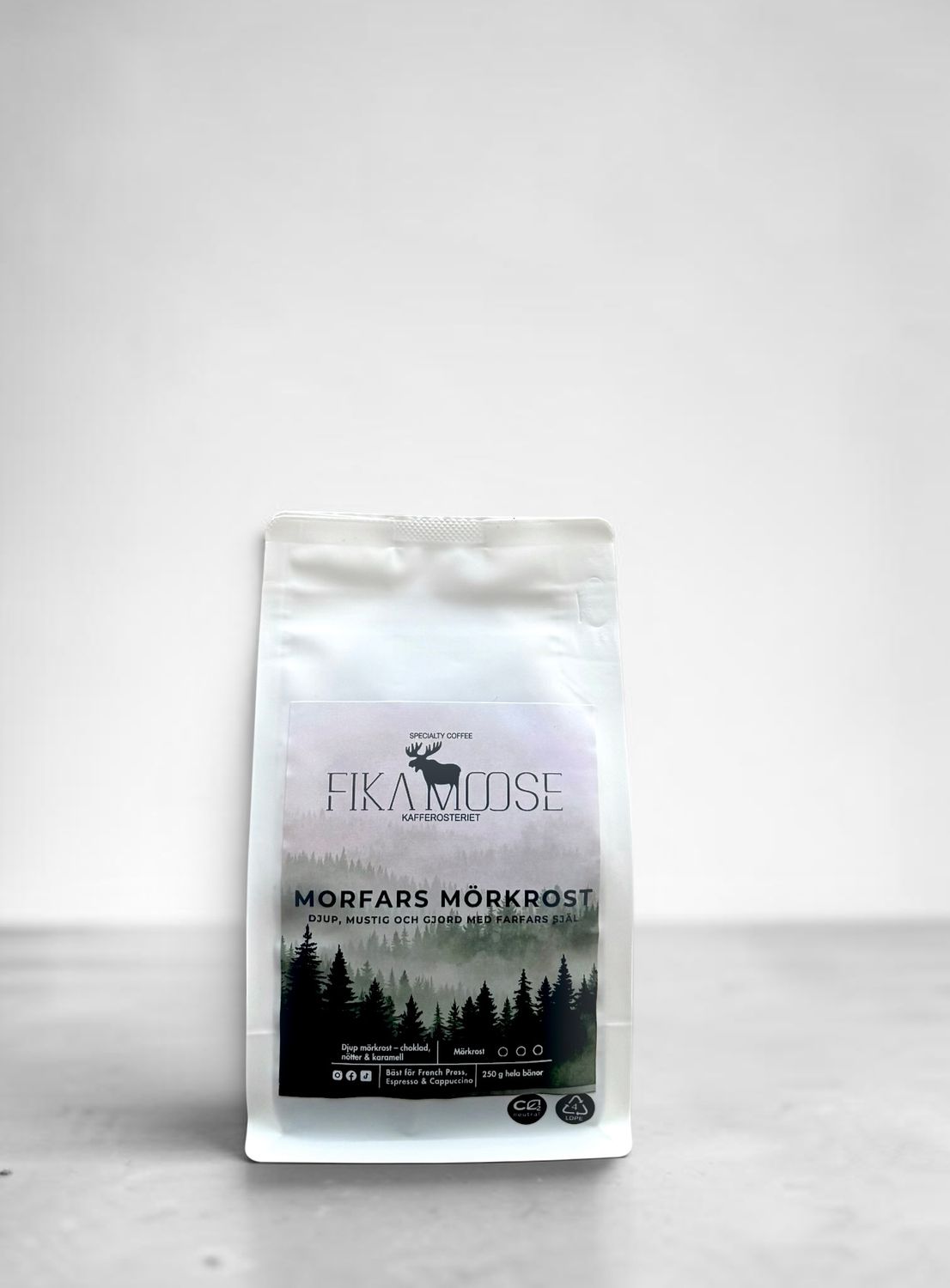 Fika Moose Morfars Mörkrost Kaffe 250g