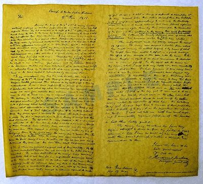 Andrew Jackson’s Report Tube
