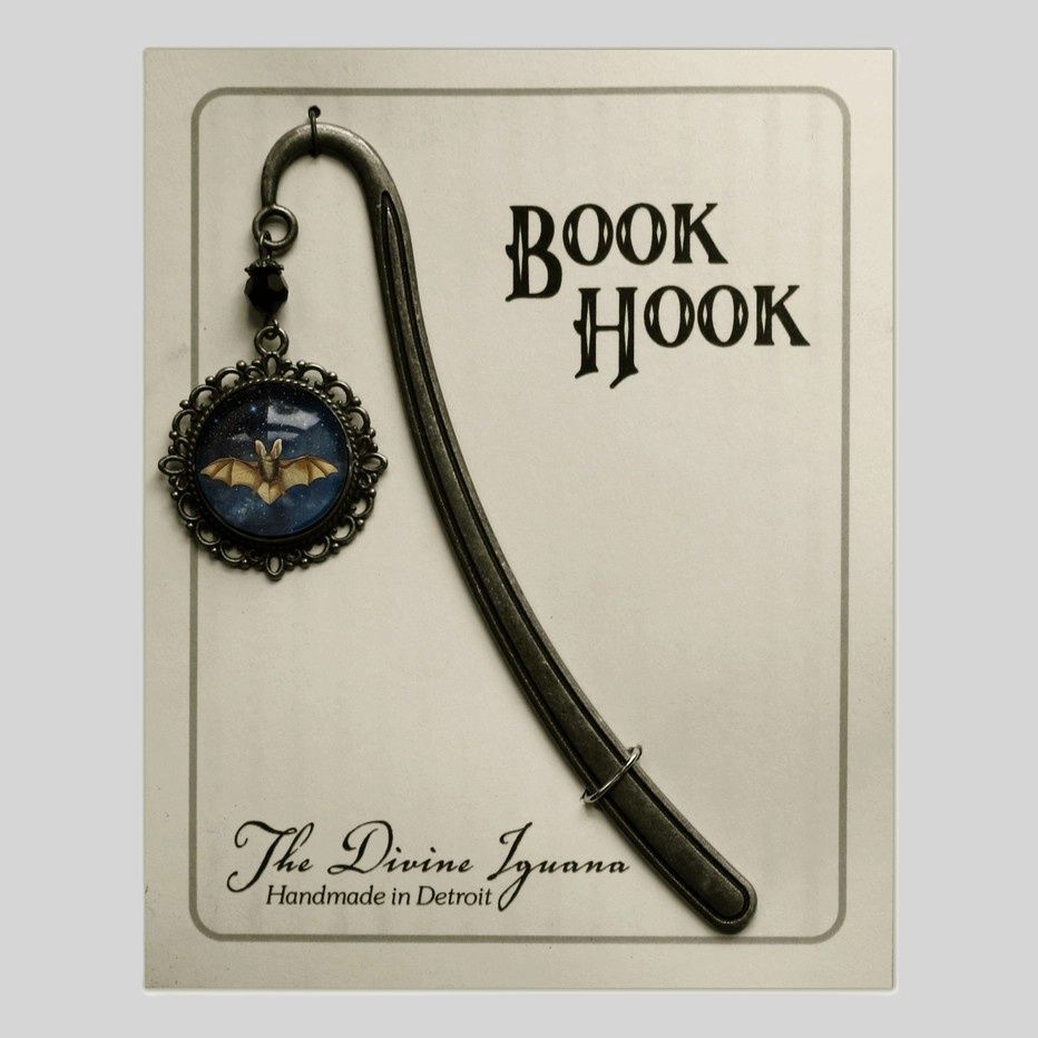 Bat Bronze Bookmark
