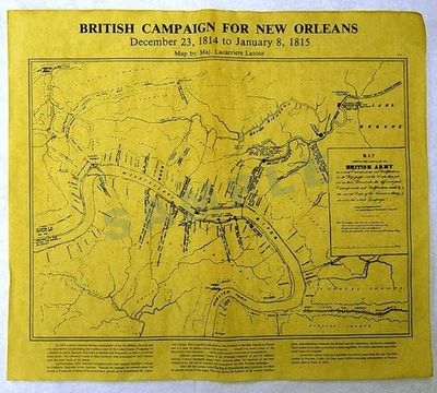 British Campaign for New Orleans Flat Document