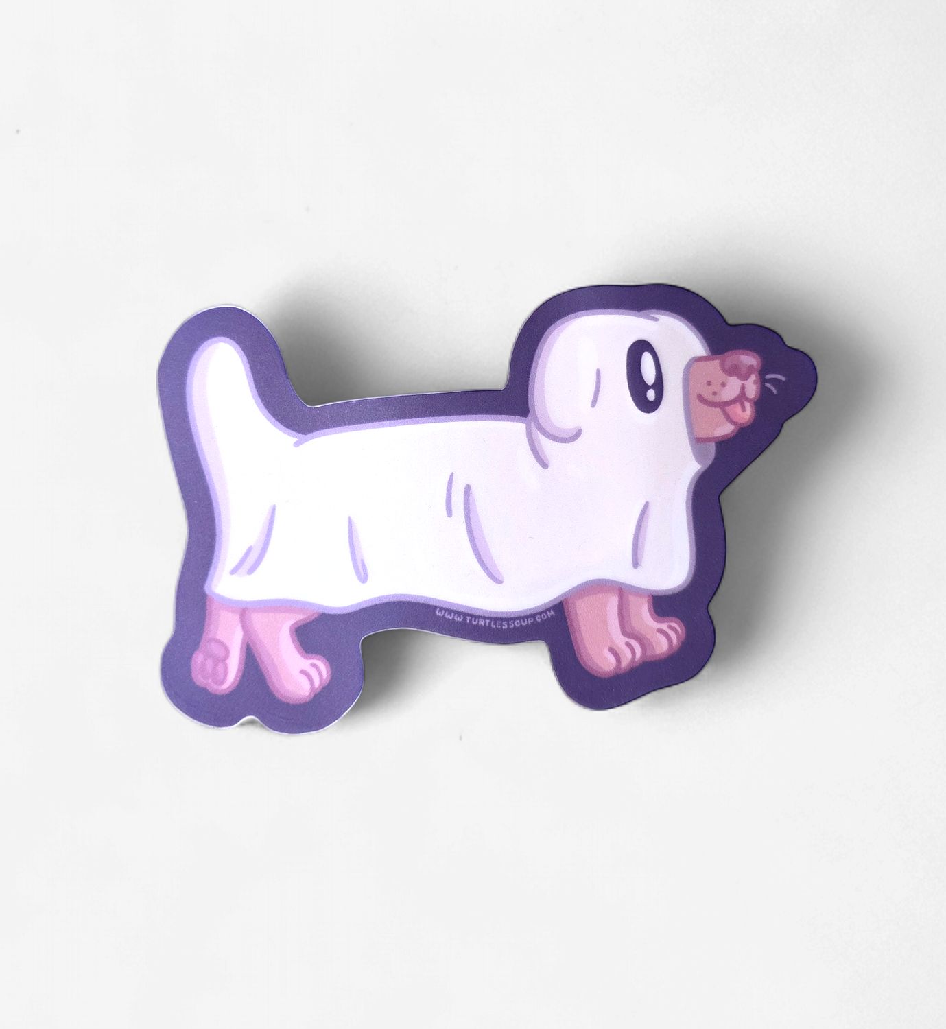 Fort Meigs Ghost Dog Vinyl Sticker