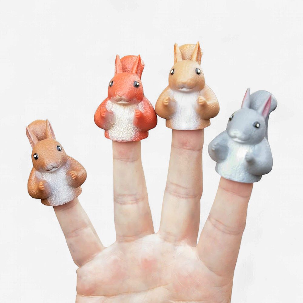 Finger Squirrels Finger Puppet