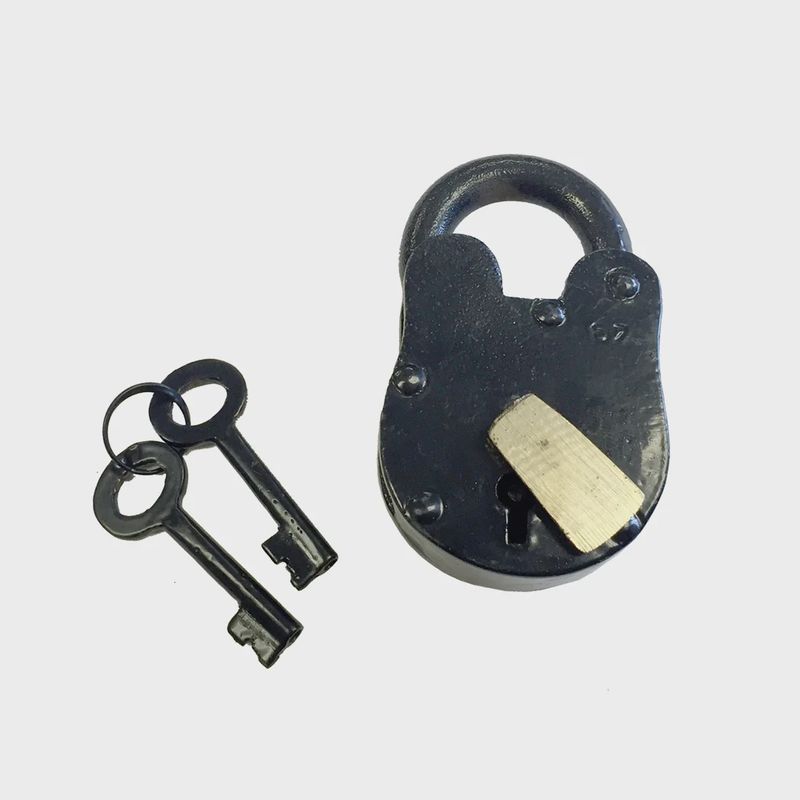 Iron Lock and Key