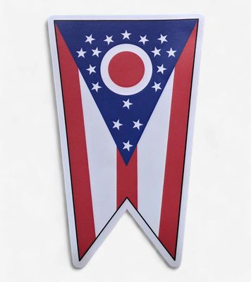 Ohio Flag Vinyl Sticker