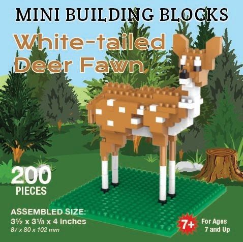 Mini Blocks Baby White-Tailed Deer