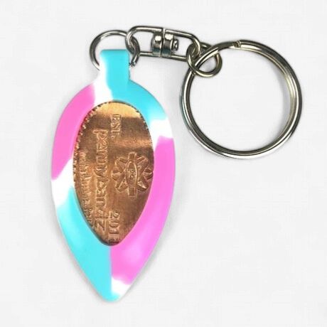 Penny Bandz Cotton Candy Keychain