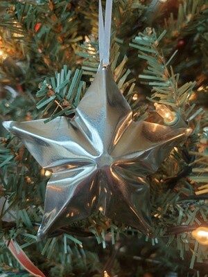 Tin Star Ornament