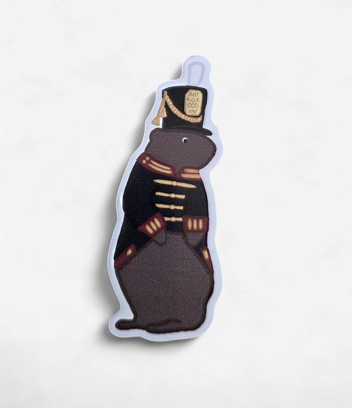 Fort Meigs Groundhog Sticker