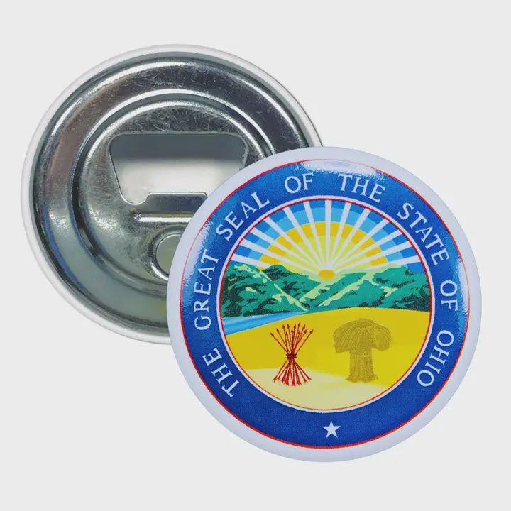 Seal of Ohio Magnet & Bottle Opener
