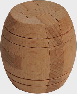 Wooden Barrel Puzzle