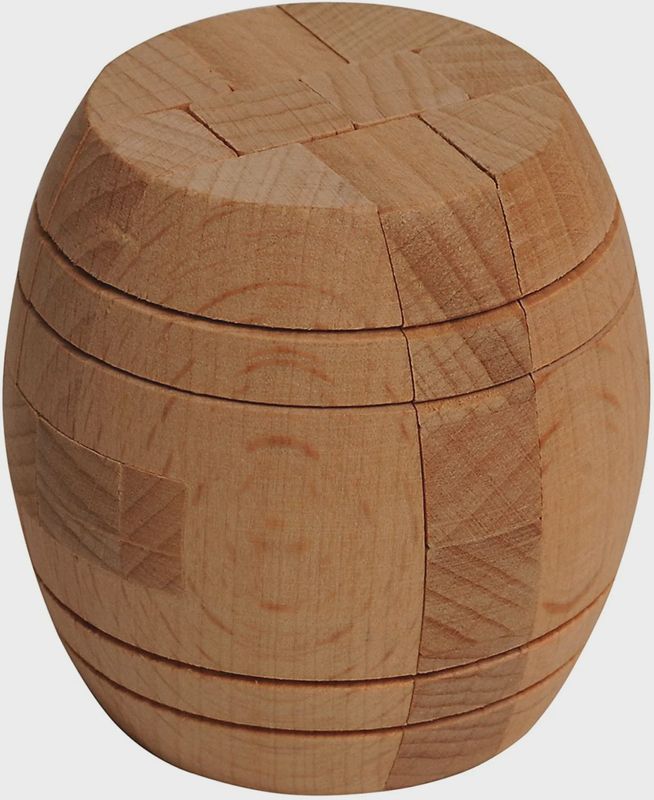 Wooden Barrel Puzzle