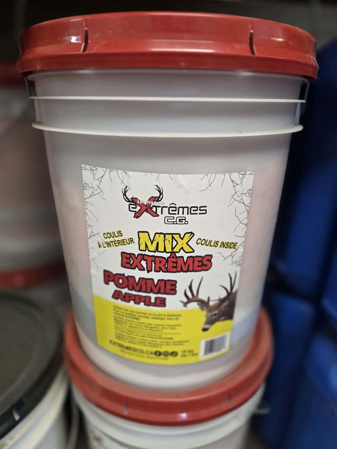 chasse MIXT EXTREME ET/OU COULIS, SAVEUR: POMME, Size: MIXT EXTREME CHAUDIERE COULIS 4LITRE INCLUS