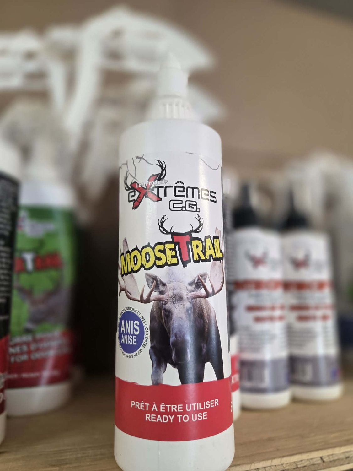 CHASSE PRODUIT ODEUR, SAVEUR: MOOSE TRAIL ANIS