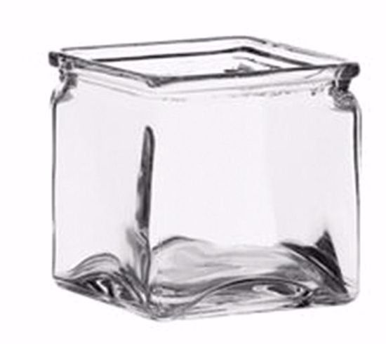 4" Glass Cube