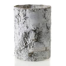 Birch Cylinder - White