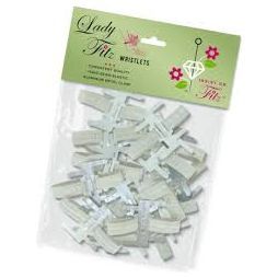 Lady Fitz Wristlet - White (12 pc)
