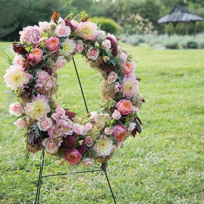 24" Aquaform Wreath