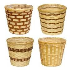 8" Bamboo Pot Cover