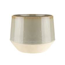 Ceramic Tapered Crock - Earl Grey