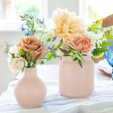 Mod Bauble Bud Vase - Blush Ginger