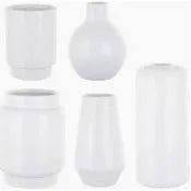 Mod Bauble Bud Vase - White Ginger