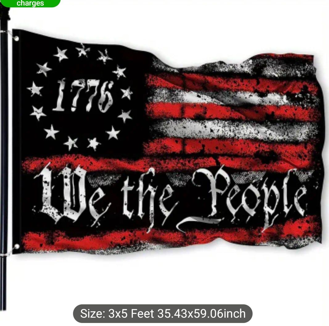 z Flag, Design print: We the People