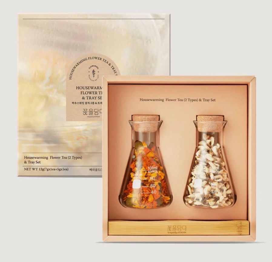 Kkokdam Housewarming Flower Tea Set