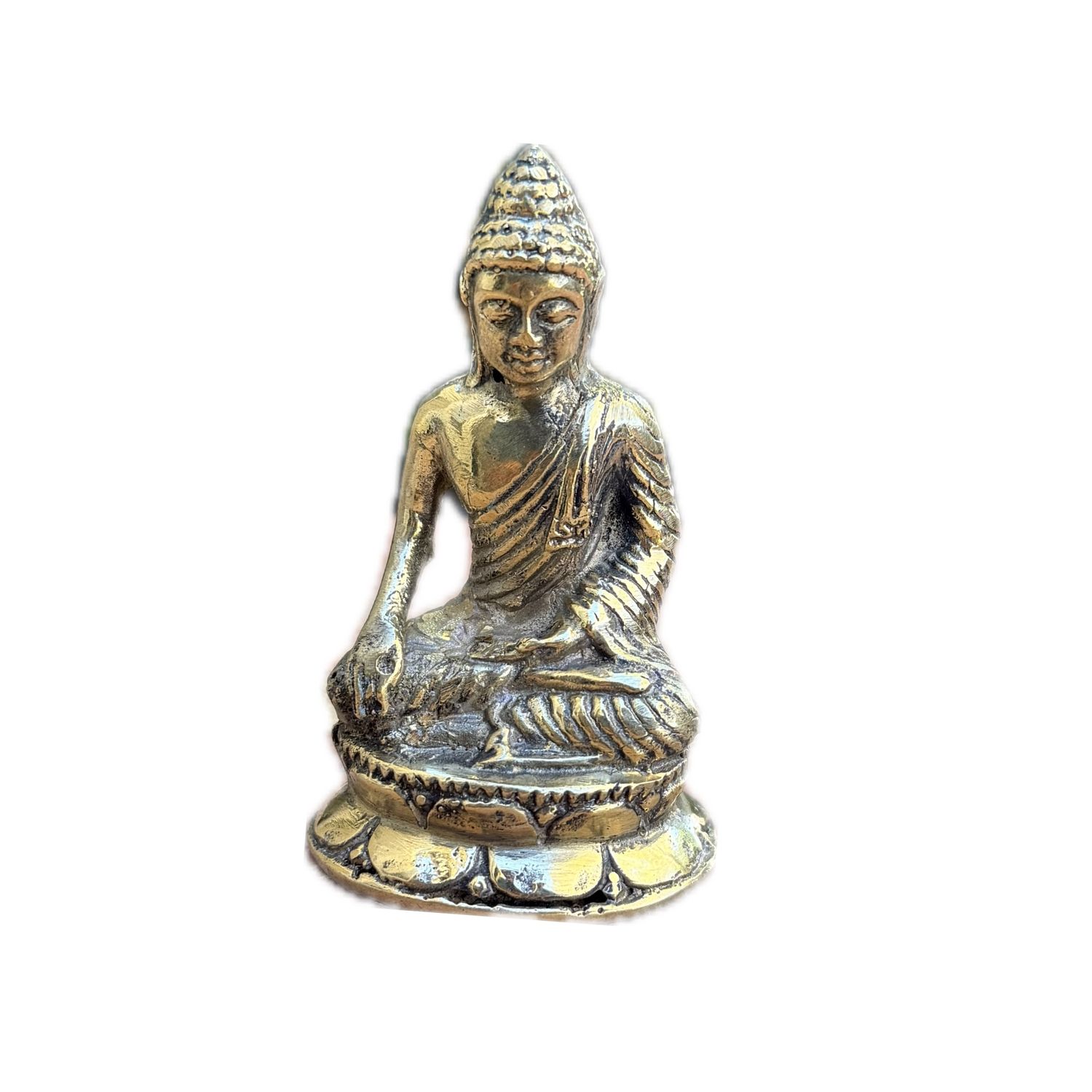 Brass Mini Buddha/3.5"