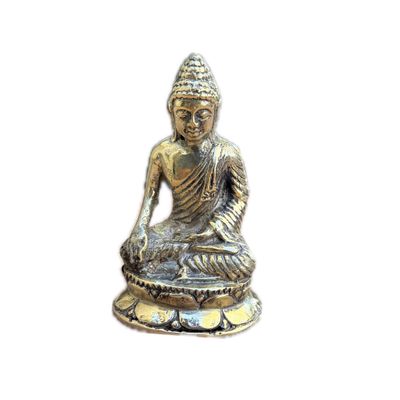 Brass Mini Buddha/3.5"