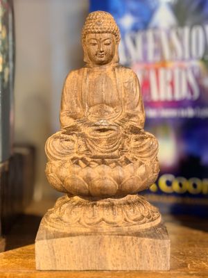Agarwood Seated Buddha/6in