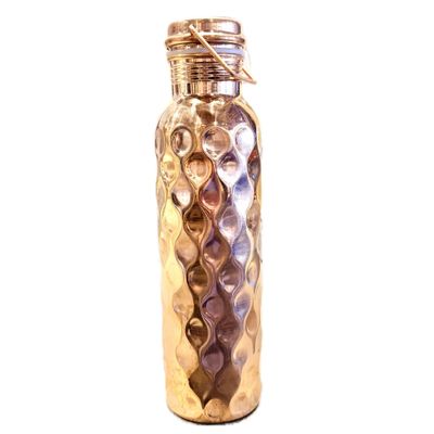 Copper Large Diamond Water Bottle/32oz/1L