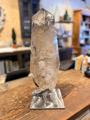 Tourmalated Quartz Point on Stand/5.54kg