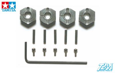 Tamiya Clamp Type Aluminium Wheel Hub (6mm thick) [ T53569 ]