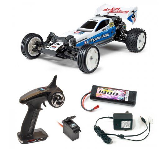 Tamiya RC Neo Fighter Buggy DT-03 1/10 Lot {58587L}