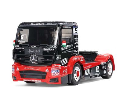 Tamiya mercedes-benz race truck 1/14 actros MP4 MB modelsport TT-01E [ T58683 ]