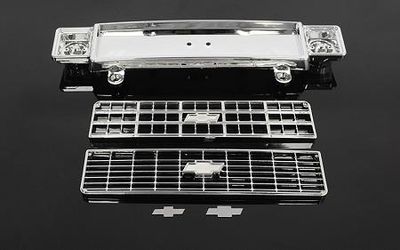RC4WD Chevrolet Blazer Chrome Front Grille w/Optional Inserts (Z-B0124)