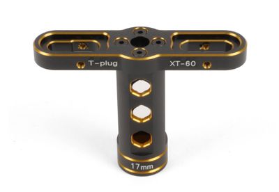 T2M Moersleutelgereedschap 17mm Gold