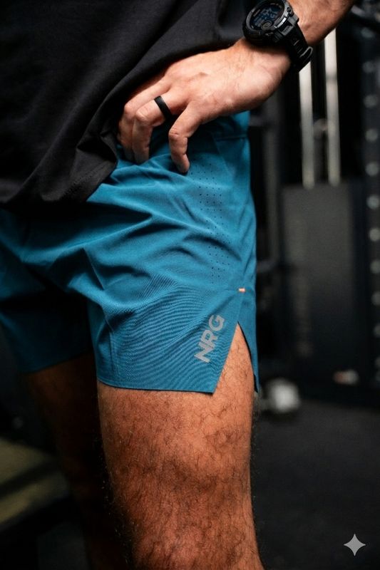 Training Shorts NRG Performance | Pantaloneta Atlética Ultraligera  | Máxima Libertad de Movimiento
