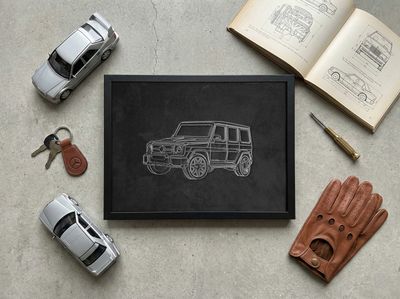 Haftowane obrazy motoryzacyjne