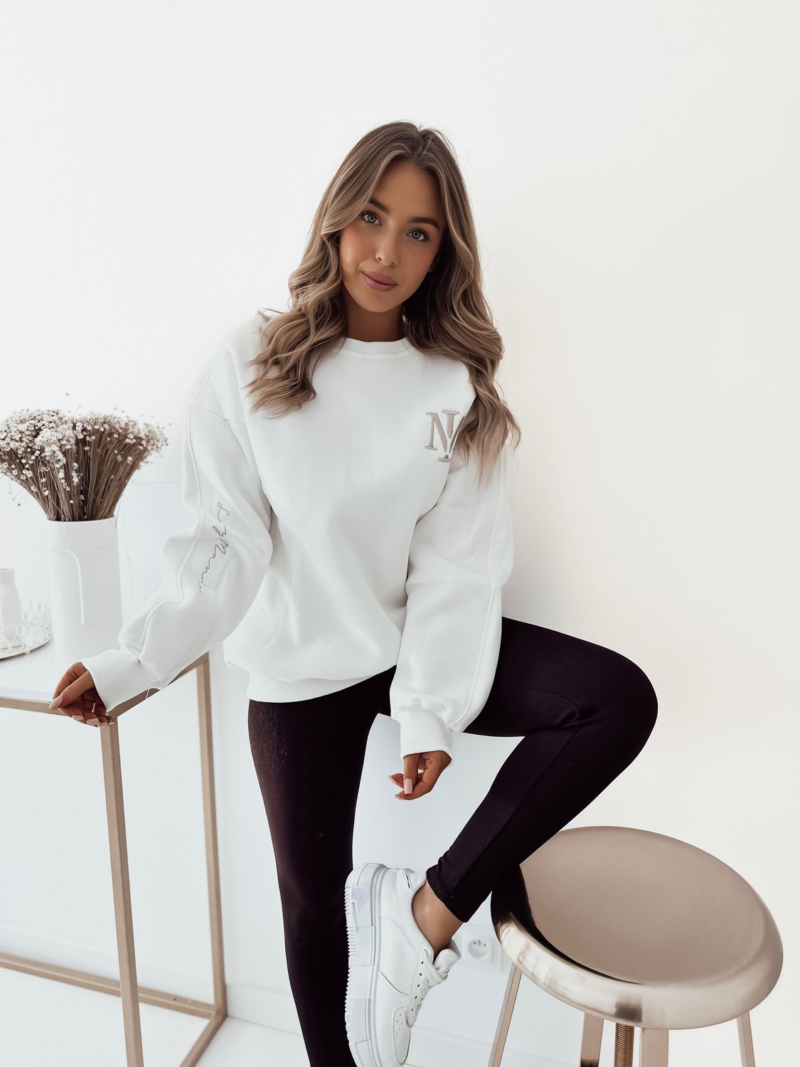 Bluza Ocieplana z Haftem LM