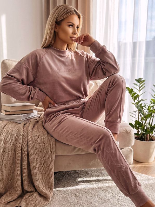 Komplet Dresowy LM Velvet Blush Muse