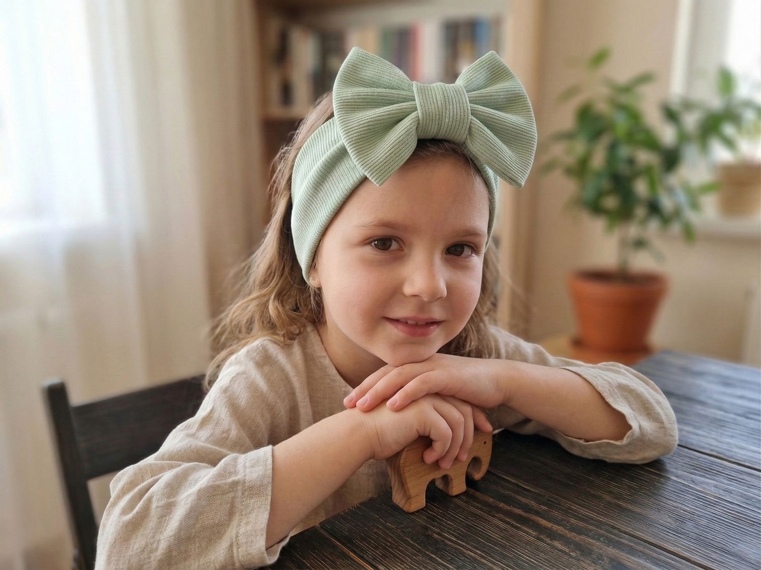 Opaska dziewczęca z kokardą – Bow Collection