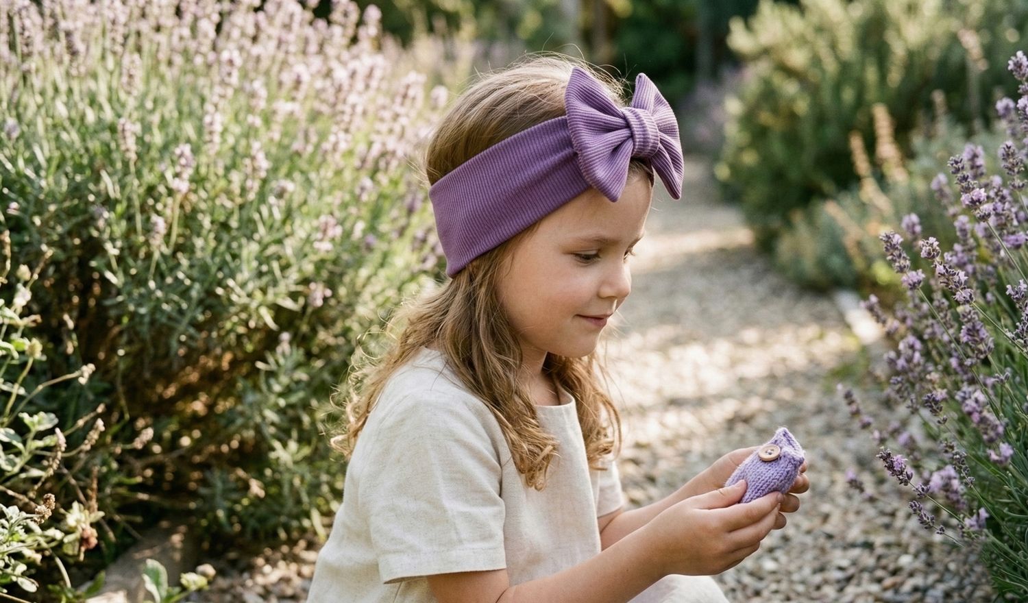 Opaska dziewczęca z kokardą – Bow Collection