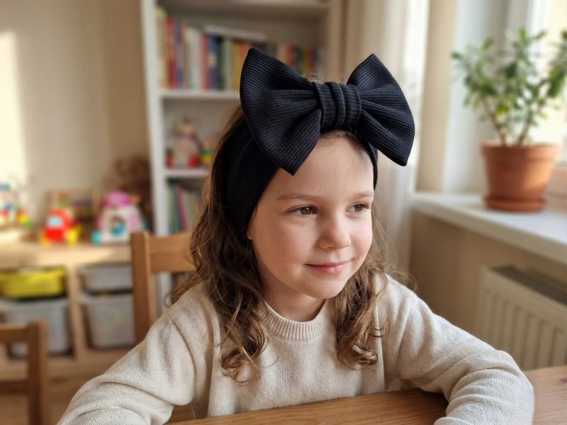 Opaska dziewczęca z kokardą – Bow Collection